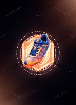 Budget π Salming Falco - Blue / Orange π 12 Budget π Salming Falco - Blue / Orange π -Karakal Shop image 156