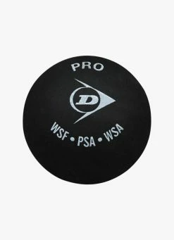 Best Sale 👍 Dunlop Pro Squash Ball (double Yellow Dot) ✔️
