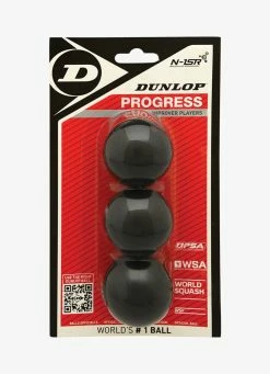 Best deal 👍 Dunlop Progress Squash Ball - 3 Pack 🎉