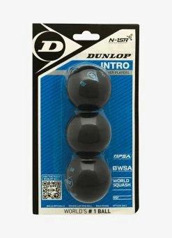 Coupon 🛒 Dunlop Intro Squash Ball - 3 Pack 😍