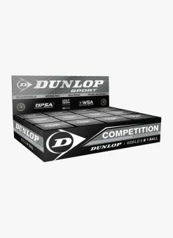 Top 10 🔥 Dunlop Competition Squash Ball (single Yellow Dot) - Box Of 12 ❤️