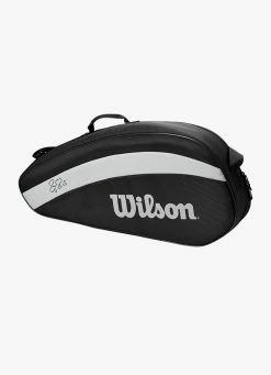 Promo 🔥 Wilson Federer Team 3 Racket Bag 🔔