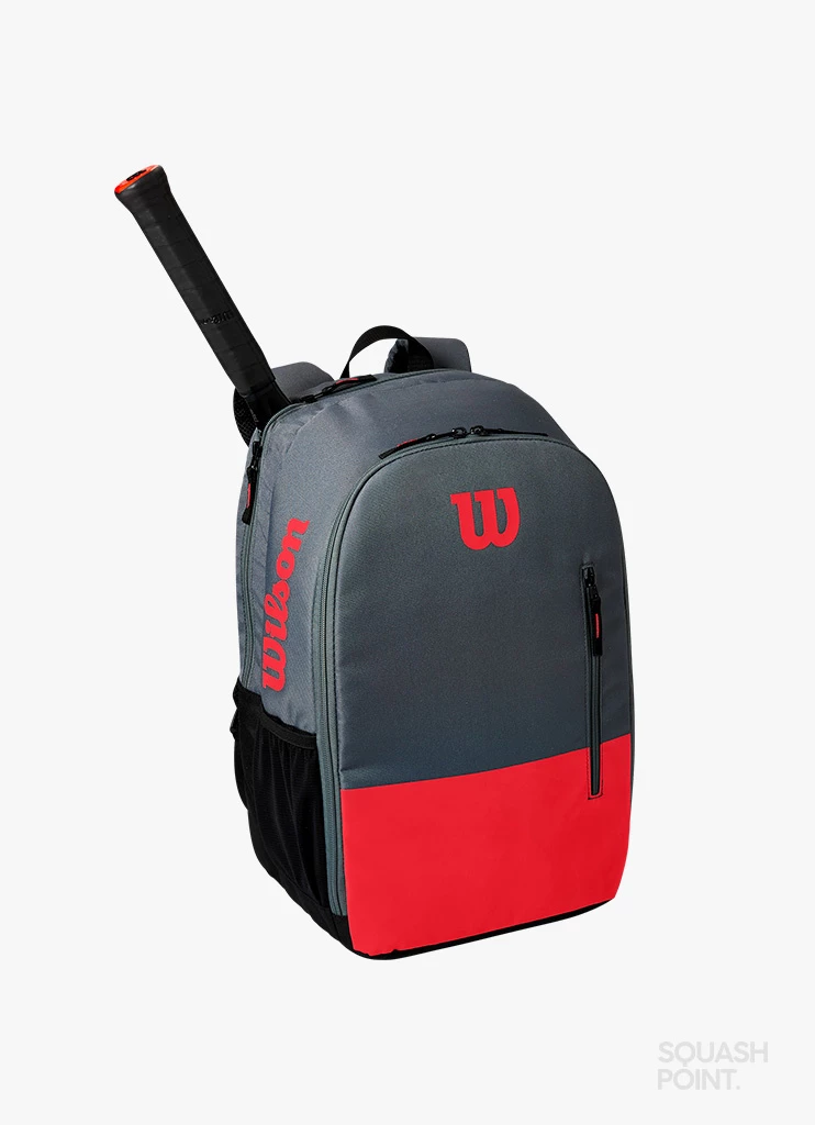 Coupon π Wilson Team π Backpack - Grey / Red π― 4 Coupon π Wilson Team π Backpack - Grey / Red π― - Image 2