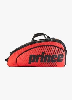 New 😉 Prince Tour Future 6 Pack - Black / Red 😉