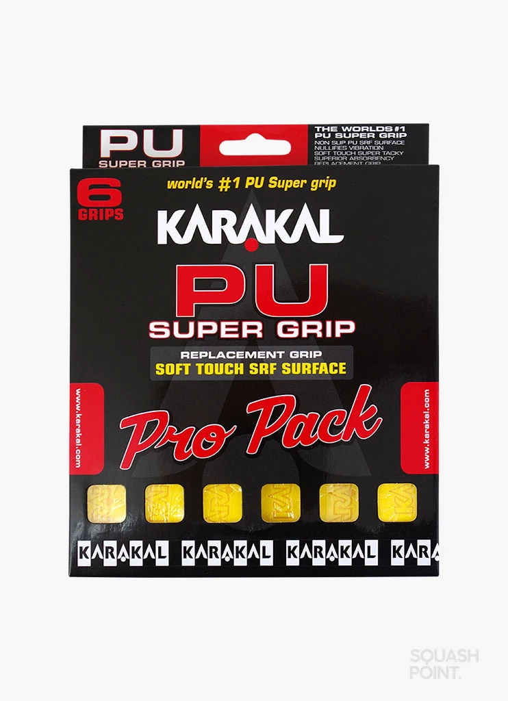 Best Sale π Karakal PU Super Grip Yellow Pro Pack - 6 Pack βοΈ 5 Best Sale π Karakal PU Super Grip Yellow Pro Pack - 6 Pack βοΈ - Image 3