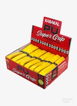 Wholesale 🧨 Karakal PU Super Grip Yellow - Box Of 24 🥰 -Karakal Shop image 372