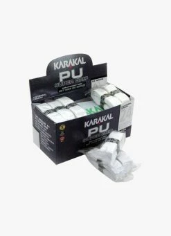 Cheap 🎉 Karakal PU Super Grip White - Box Of 24 🛒