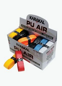 Deals ❤️ Karakal PU Super Air Grip Assorted - Box Of 24 😀