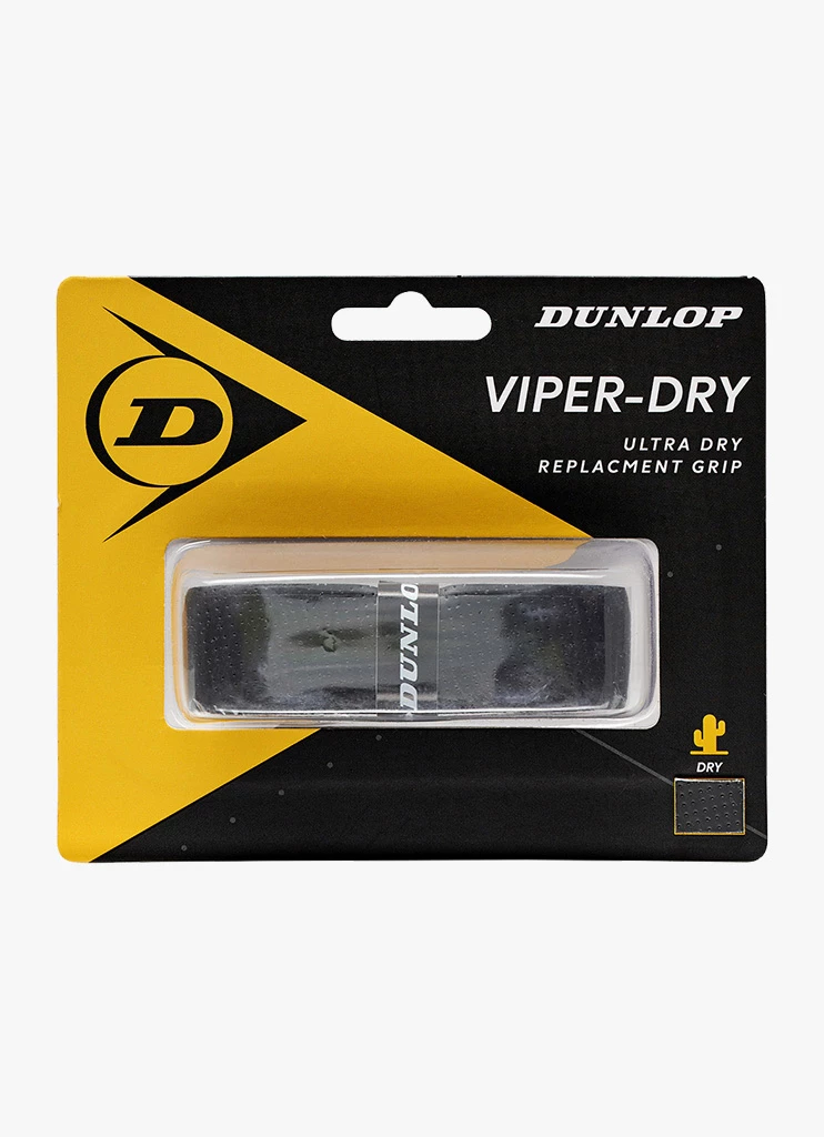 New π Dunlop Viper Dry Replacement Grip - Black π 3 New π Dunlop Viper Dry Replacement Grip - Black π
