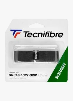 Outlet 😍 Tecnifibre Squash Dry Grip - Black 🧨