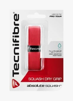 Brand new 🤩 Tecnifibre Squash Dry Grip - Red ⭐