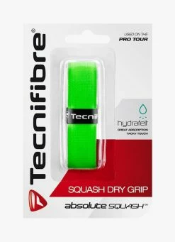 Cheap 🛒 Tecnifibre Squash Dry Grip - Green 👏