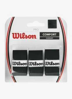 Cheapest ❤️ Wilson Pro Comfort Overgrip - Black 👍