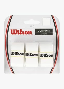 Hot Sale ❤️ Wilson Pro Comfort Overgrip - White 🤩