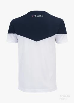 Best Pirce 💯 Tecnifibre Perf Tee - White / Navy ⭐ -Karakal Shop image 469