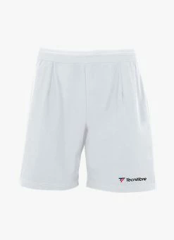 New β€οΈ Tecnifibre Stretch Short - White π