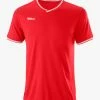 Coupon 🧨 Wilson Team II High V-Neck 👕 Shirt - Red 🧨