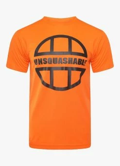 New 🛒 UNSQUASHABLE Training Performance 👕 Shirt - Orange ⭐