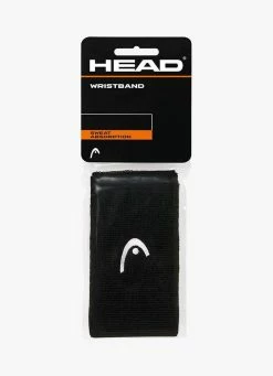 Best Sale 🔔 Head Wristband 5" - 2 Pack - Black ⌛