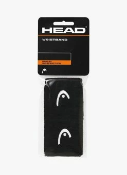 Budget 🎁 Head Wristband 2,5" - 2 Pack - Black ✔️
