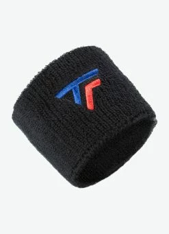 Coupon ⌛ Tecnifibre Wristband - 2 Pack - Black 🧨