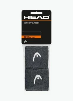 Budget 🎁 Head Wristband 2,5" - 2 Pack - Anthracite 😀
