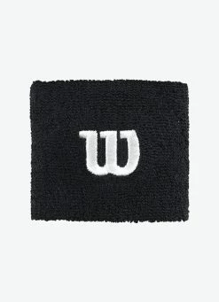Best reviews of 👏 Wilson 'W' Wristband - 2 Pack - Black 🎉