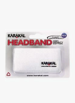 Budget ⭐ Karakal Headband - White 👏