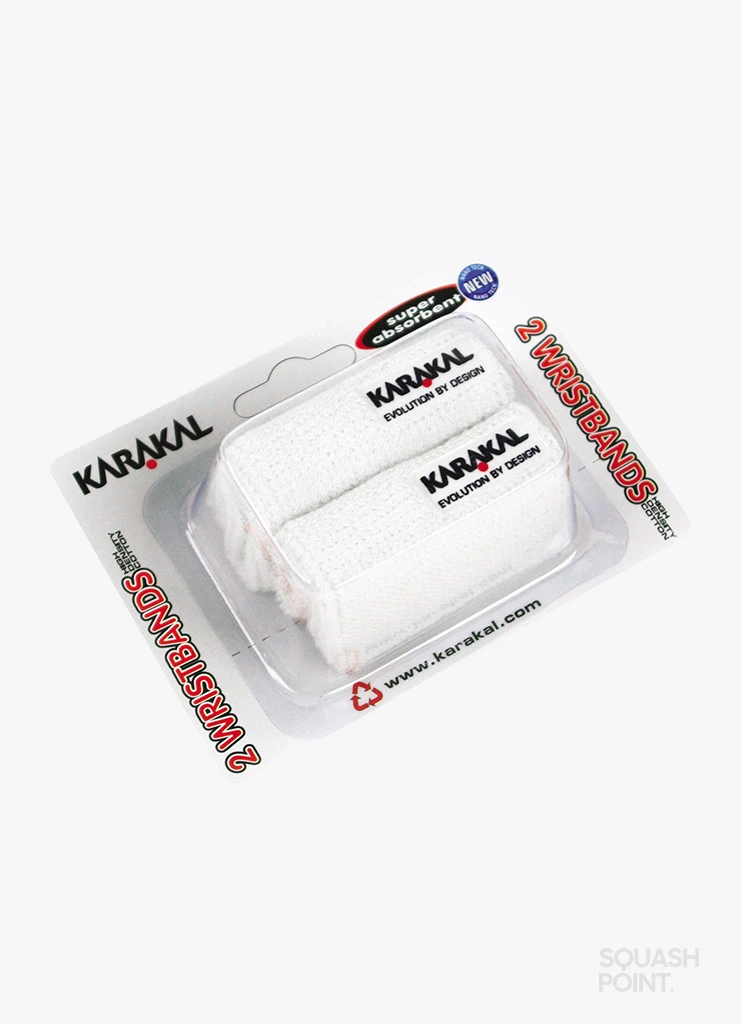 Best Sale π₯° Karakal Wristband X2 - 2 Pack - White π₯° 4 Best Sale π₯° Karakal Wristband X2 - 2 Pack - White π₯° - Image 2