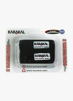 Hot Sale 🎁 Karakal Wristband X2 - 2 Pack - Black ❤️