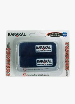 Buy 🎉 Karakal Wristband X2 - 2 Pack - Navy 🎉