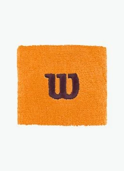 Best deal 👏 Wilson 'W' Wristband - 2 Pack - Orange ⌛