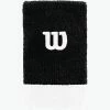 Top 10 π Wilson Extra Wide 'W' Wristband - 2 Pack - Black / White π 2 Top 10 π Wilson Extra Wide 'W' Wristband - 2 Pack - Black / White π -Karakal Shop image 645